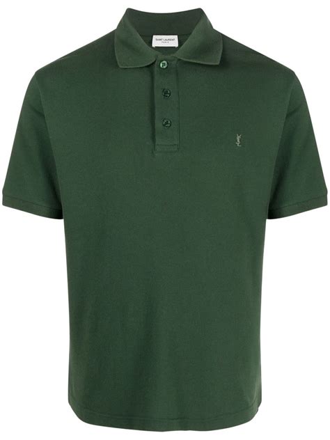 yves saint laurent men's polo shirt|ysl men's short sleeve shirt.